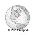 Outline Map of ZIP Code 07723