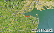 Satellite 3D Map of ZIP code 07735