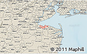 Shaded Relief 3D Map of ZIP code 07735