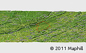 Satellite Panoramic Map of ZIP code 07825