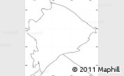 Blank Simple Map of ZIP code 07901