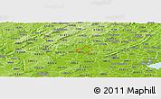 Physical Panoramic Map of ZIP code 07921