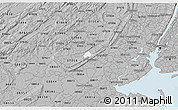 Gray 3D Map of ZIP code 07922