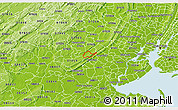 Physical 3D Map of ZIP code 07922