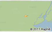 Savanna Style 3D Map of ZIP code 07922, single color outside