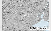 Gray Map of ZIP code 07922