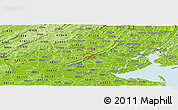 Physical Panoramic Map of ZIP code 07922