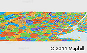 Political Panoramic Map of ZIP code 07922