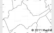 Blank Simple Map of ZIP code 07922, no labels