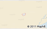 Classic Style 3D Map of ZIP code 07924, single color outside