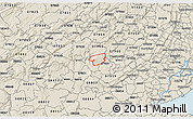 Shaded Relief 3D Map of ZIP code 07924