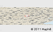 Classic Style Panoramic Map of ZIP code 07924