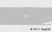 Gray Panoramic Map of ZIP code 07924, single color outside