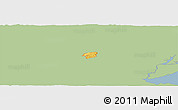 Savanna Style Panoramic Map of ZIP code 07924, single color outside