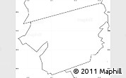 Blank Simple Map of ZIP code 07924, no labels