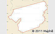 Classic Style Simple Map of ZIP code 07924