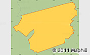 Savanna Style Simple Map of ZIP code 07924