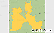 Savanna Style Simple Map of ZIP code 07931