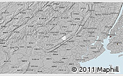 Gray 3D Map of ZIP code 07974