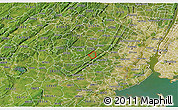 Satellite 3D Map of ZIP code 07974