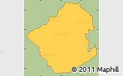 Savanna Style Simple Map of ZIP code 07974, cropped outside