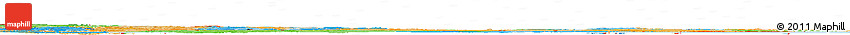 Political Shades Horizon Map of ZIP Codes Starting with 080