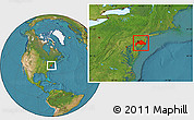 Satellite Location Map of ZIP codes starting with 080