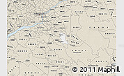 Classic Style Map of ZIP code 08009