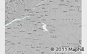 Gray Map of ZIP code 08009