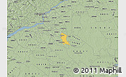 Savanna Style Map of ZIP code 08009