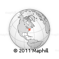 Outline Map of ZIP Code 08037