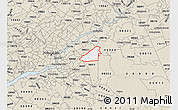 Classic Style Map of ZIP code 08054