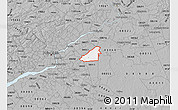 Gray Map of ZIP code 08054