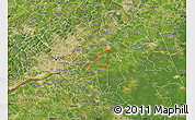 Satellite Map of ZIP code 08054
