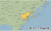 Savanna Style 3D Map of ZIP code 08234