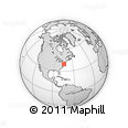 Outline Map of ZIP Code 08401