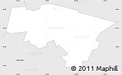 Silver Style Simple Map of ZIP code 08502