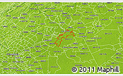 Physical 3D Map of ZIP code 08505