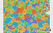 Political Map of ZIP code 08558