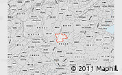 Silver Style Map of ZIP code 08558
