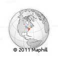 Outline Map of ZIP Code 08558