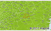 Physical 3D Map of ZIP code 08562