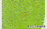 Physical Map of ZIP code 08562