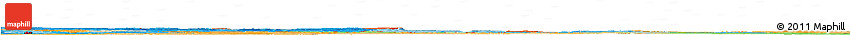 Political Shades Horizon Map of ZIP Codes Starting with 086