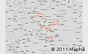 Silver Style Map of ZIP codes starting with 086