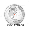 Outline Map of ZIP Codes Starting with 086