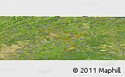 Satellite Panoramic Map of ZIP codes starting with 086