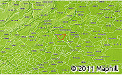 Physical 3D Map of ZIP code 08628
