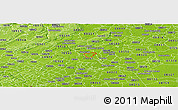 Physical Panoramic Map of ZIP code 08628