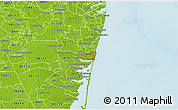 Physical 3D Map of ZIP code 08742